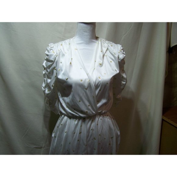 Vintage Diamond's Run Jumpsuit Harem Leg 9/10 Parachute 90's White - Picture 3 of 11